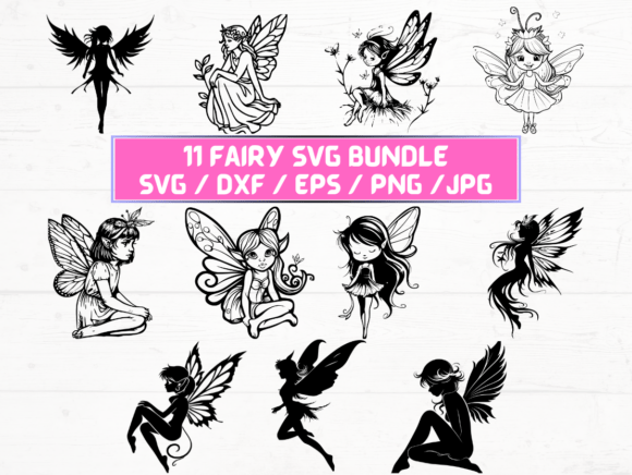 Fairy SVG, DXF, EPS, JPG, PNG Review for Real Embroidery Work