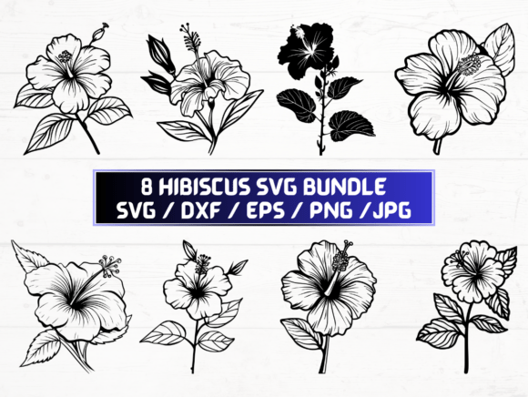 Hibiscus Svg Cricut: A Graphic Design Asset for Crafts and Graphics