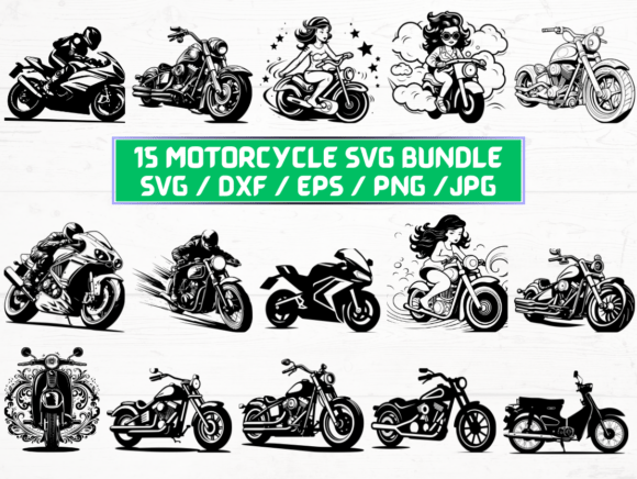 Motorcycle SVG File: A Review for Crafts and Graphics Sellers