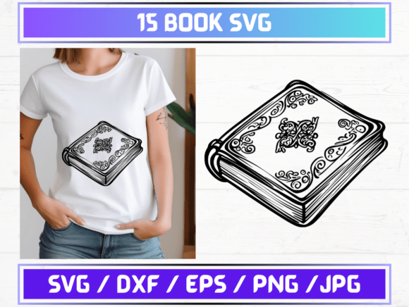Reviewing 15 Book SVG for Modern Graphic Templates
