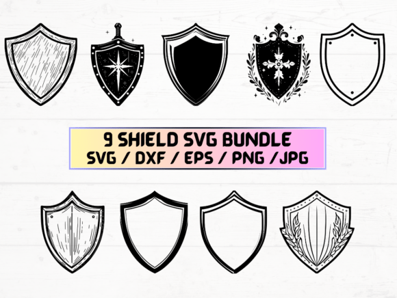 Shield Stencil: A Designer's Review for Graphics and Crafts