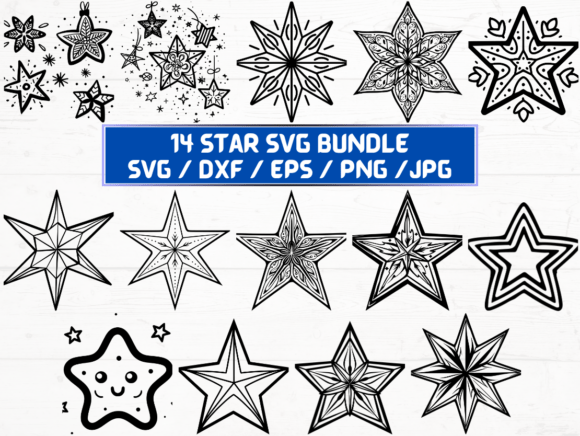 Star SVG Bundle Review for Crafts and Graphics Sellers