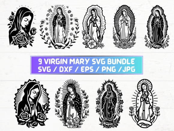 Virgin Mary Stencil: A Review for Graphics & Crafts Sellers