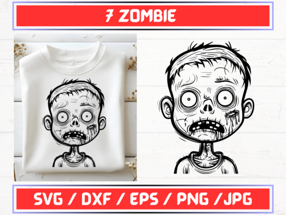 Zombie SVG Graphics for Bold Brand Visuals